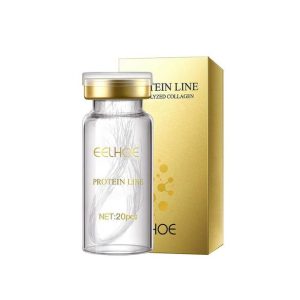 Gold Protein Line Lifting Line Anti Wrinkle Moisturize Fade Fine Line Collagen Protein Thread Tighten The Contour SkinCare Serum – NET WT : 30ml – Ships From : United States